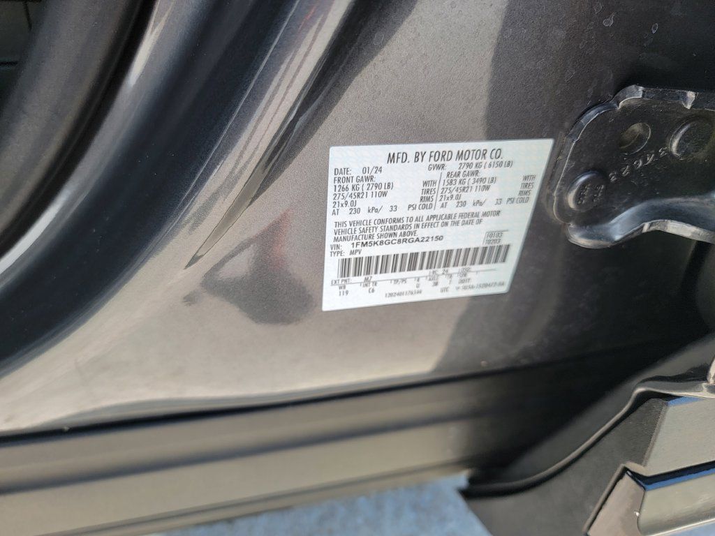 Used 2024 Ford Explorer ST w/ Equipment Group 401A AWD/4WD image 24