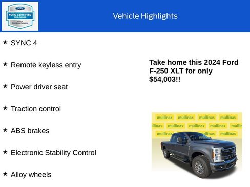 Used 2024 Ford F250 XLT AWD/4WD image 10