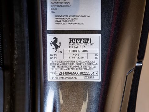 Certified 2017 Ferrari 488 Spider image 26