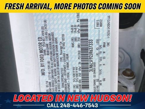 Used 2018 Lincoln MKZ Reserve w/ Climate Package image 14