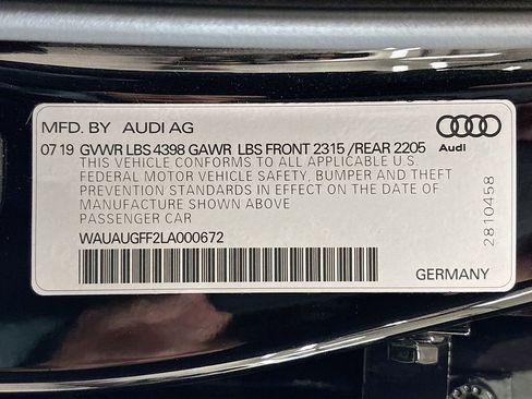 Used 2020 Audi A3 2.0T Premium FWD image 25