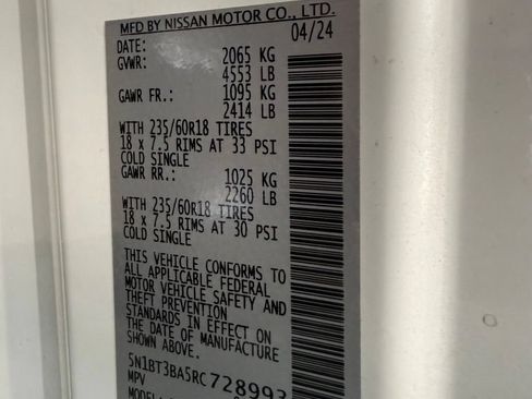 Used 2024 Nissan Rogue SV FWD image 30