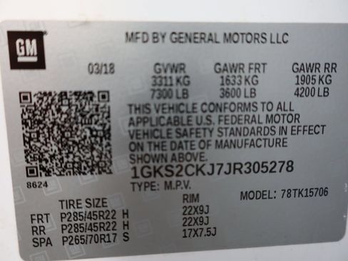 Used 2018 GMC Yukon Denali w/ Denali Ultimate Package AWD/4WD image 48