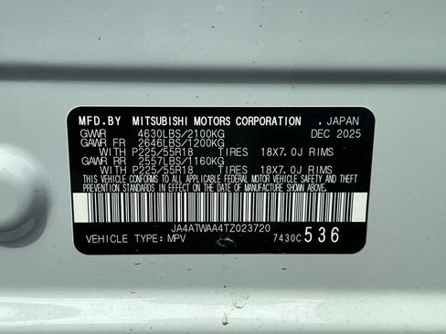 New 2026 Mitsubishi Eclipse Cross AWD image 27