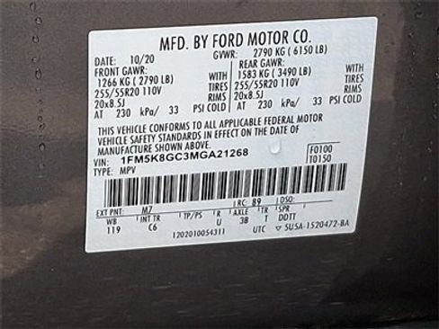Used 2021 Ford Explorer ST w/ Equipment Group 401A image 25