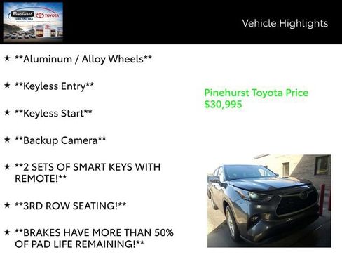 Used 2023 Toyota Highlander LE FWD image 14