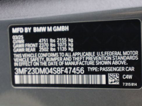 Used 2025 BMW M2 image 45
