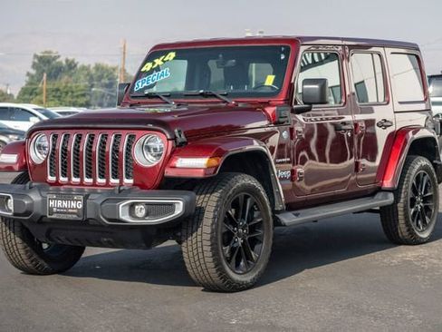Used 2021 Jeep Wrangler Unlimited Sahara AWD/4WD image 45