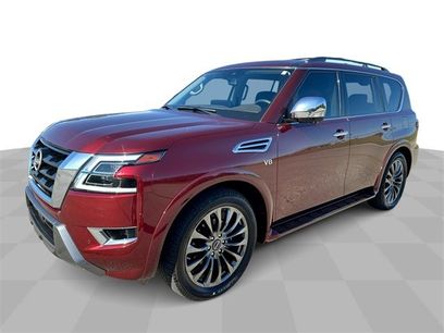 Used 2022 Nissan Armada Platinum w/ Captain's Chairs Package