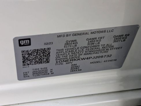 Certified 2023 Chevrolet Traverse Premier FWD image 30