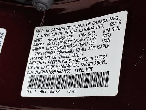 Used 2015 Honda CR-V EX image 27