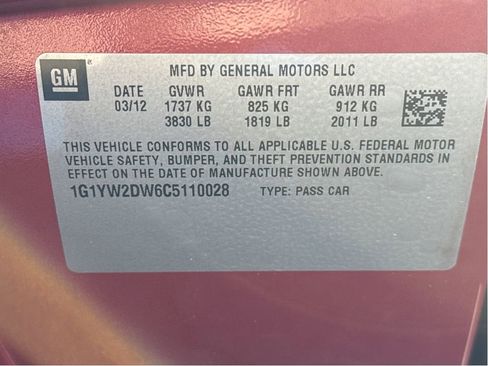 Used 2012 Chevrolet Corvette Grand Sport w/ 3LT Preferred Equipment Group image 26