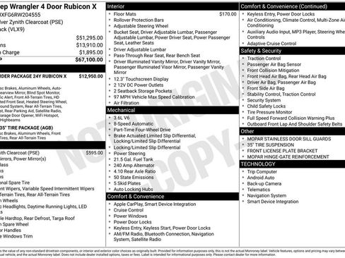 Used 2024 Jeep Wrangler Unlimited Rubicon image 47