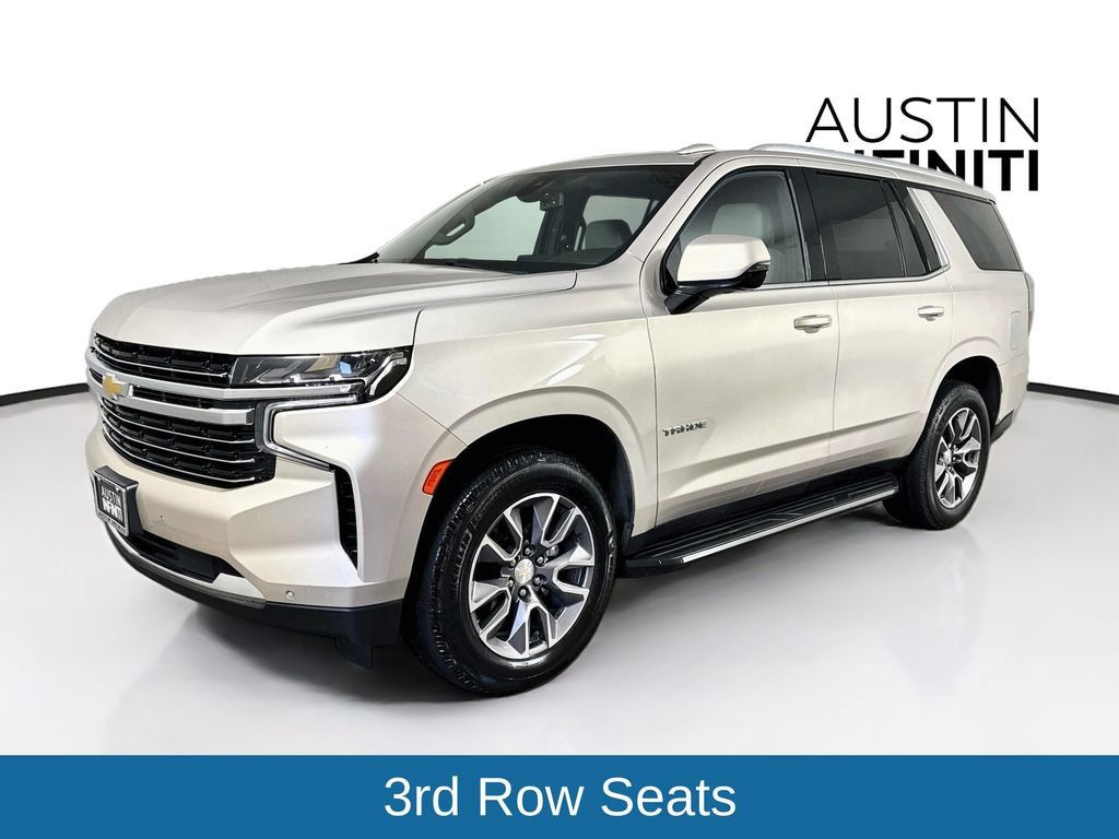 Used 2022 Chevrolet Tahoe LT w/ Luxury Package RWD image 3