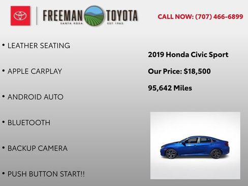 Used 2019 Honda Civic Sport image 4
