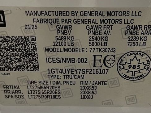 Used 2025 GMC Sierra 3500 Denali Ultimate image 59