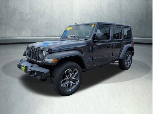 Used 2025 Jeep Wrangler Unlimited Sport S 4xe w/ Convenience Group AWD/4WD image 1