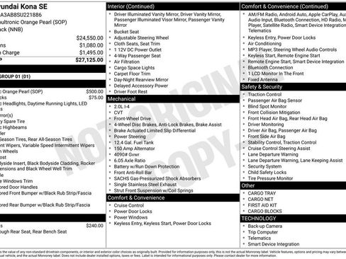 Used 2025 Hyundai Kona SE image 6