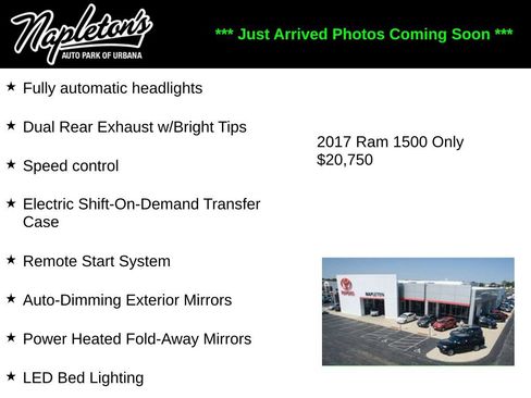 Used 2017 RAM 1500 Big Horn AWD/4WD image 3