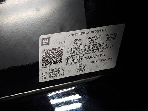 Used 2018 Chevrolet Tahoe LT w/ Luxury Package AWD/4WD image 38