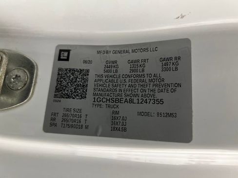 Used 2020 Chevrolet Colorado W/T w/ WT Convenience Package image 27