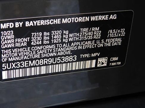 Used 2024 BMW X7 M60i w/ Executive Package AWD/4WD image 32
