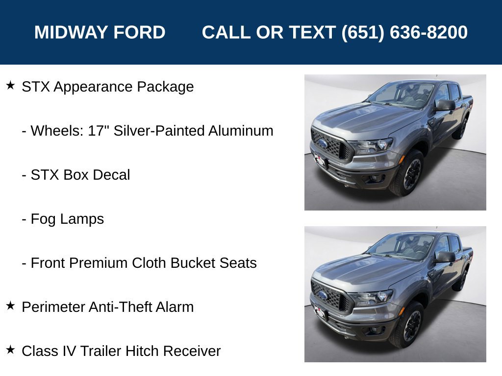 Used 2021 Ford Ranger XL w/ Equipment Group 101A High AWD/4WD image 13