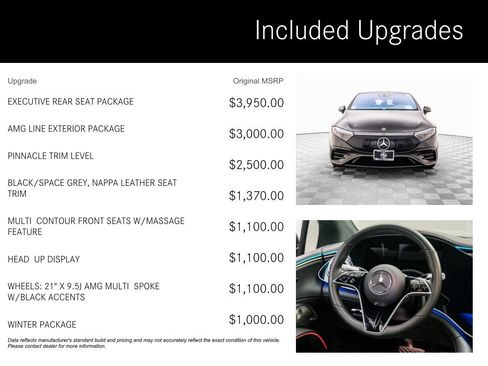 Used 2024 Mercedes-Benz EQS 450+ 4MATIC Sedan w/ Executive Rear Seat Package image 4