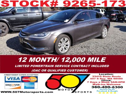 Used 2016 Chrysler 200 Limited w/ Convenience Group