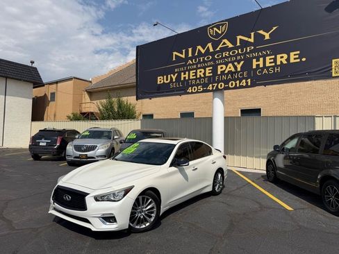 Used 2019 INFINITI Q50 Luxe w/ Essential Package (3.0T Luxe) RWD image 48