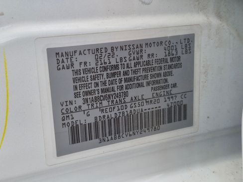 Used 2022 Nissan Sentra SV FWD image 32
