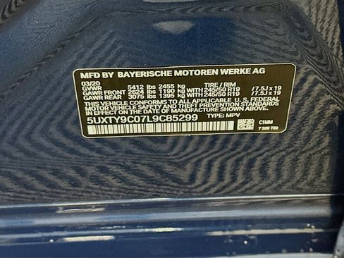 Used 2020 BMW X3 M40i w/ Executive Package image 12