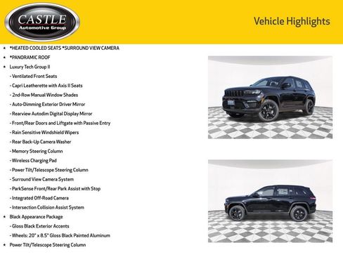 New 2025 Jeep Grand Cherokee Limited w/ Luxury Tech Group II image 3