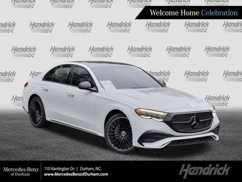 Used 2024 Mercedes-Benz E 350 4MATIC Sedan w/ Airmatic Package image 1