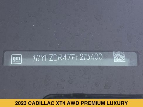 Certified 2023 Cadillac XT4 Premium Luxury AWD/4WD image 16