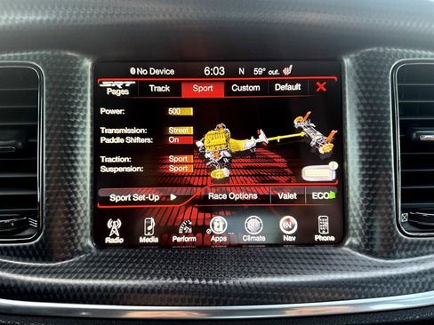 Used 2016 Dodge Charger SRT Hellcat w/ Harman/Kardon Audio Group RWD image 6