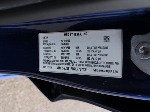 Used 2020 Tesla Model 3 Long Range image 30