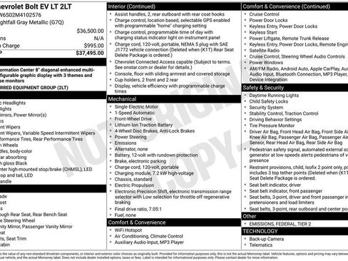 Used 2021 Chevrolet Bolt LT image 11