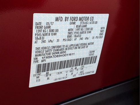Used 2017 Ford Explorer XLT w/ Equipment Group 202A FWD image 23