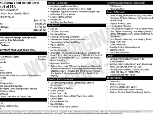 Used 2022 GMC Sierra 1500 Denali AWD/4WD image 2