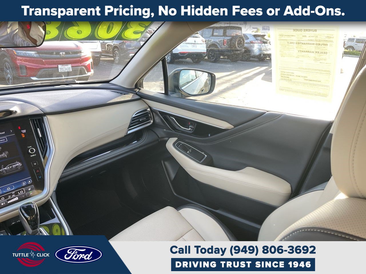 Used 2024 Subaru Outback Limited XT AWD/4WD image 3