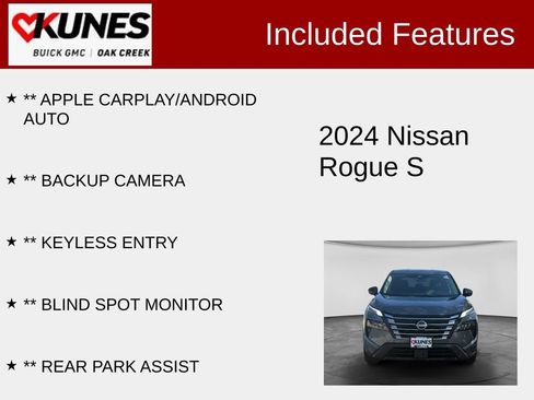 Used 2024 Nissan Rogue S FWD image 2