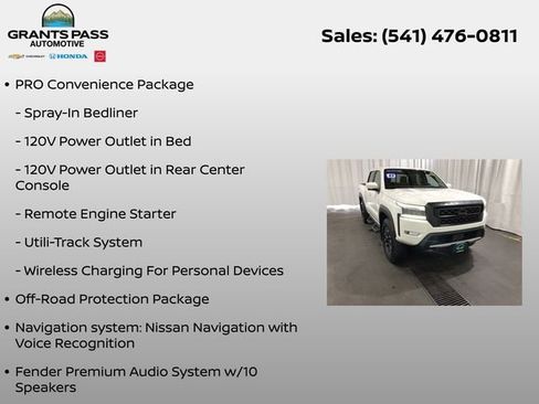 Certified 2023 Nissan Frontier PRO-4X w/ Pro Convenience Package AWD/4WD image 13