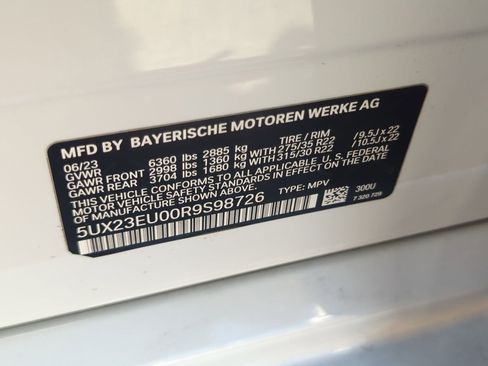 Certified 2024 BMW X5 xDrive40i w/ M Sport Package image 35