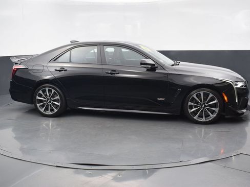 Used 2022 Cadillac CT4 V Blackwing w/ Carbon Fiber 1 Package RWD image 7