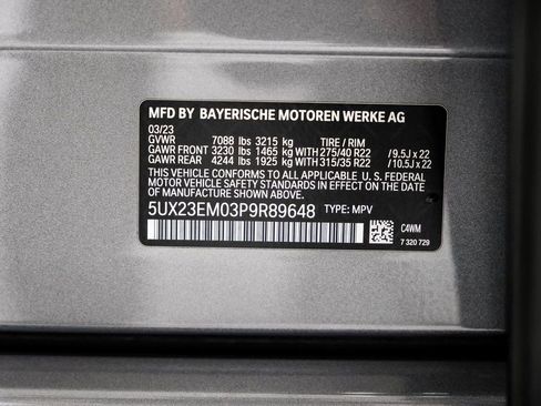 Used 2023 BMW X7 xDrive40i w/ M Sport Package image 57