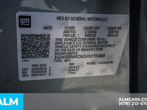 Used 2025 Chevrolet Tahoe LT AWD/4WD image 61