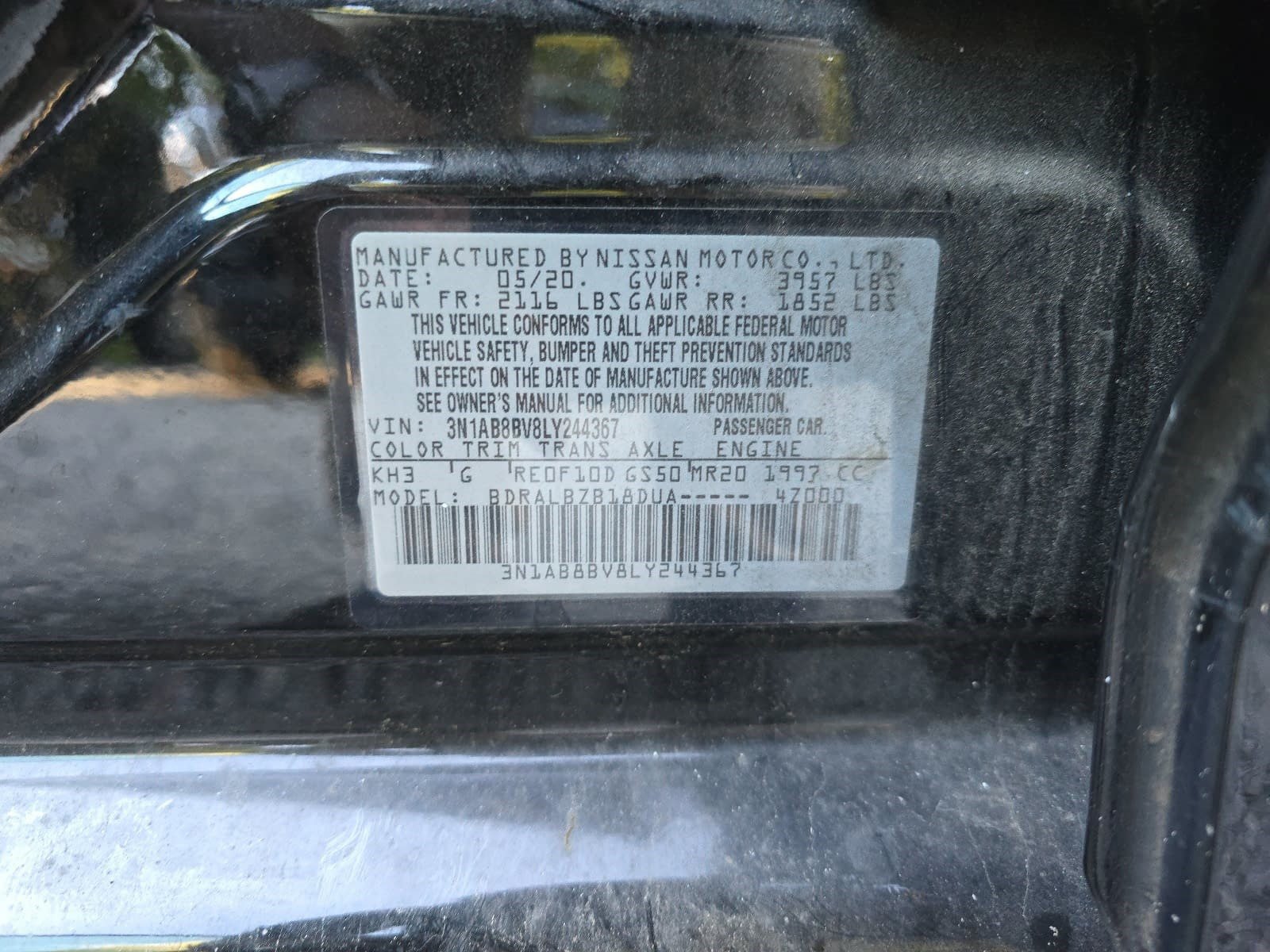 Used 2020 Nissan Sentra S FWD image 23