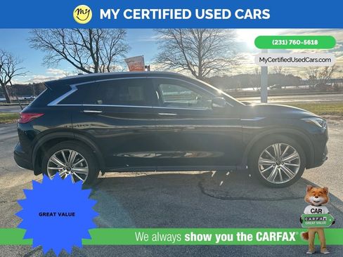 Used 2022 INFINITI QX50 Sensory image 4