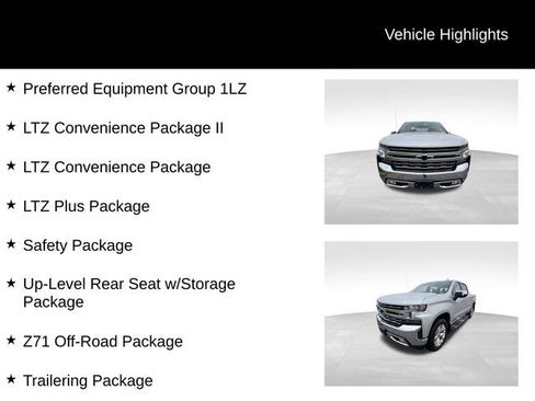 Used 2022 Chevrolet Silverado 1500 LTZ w/ LTZ Convenience Package II AWD/4WD image 13